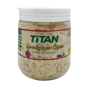 Levadura Natural Titan En Copos 200 Gramos Sin Tacc