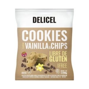 Galletitas Delicel Vainilla y Chips de Chocolate 200g Sin Gluten