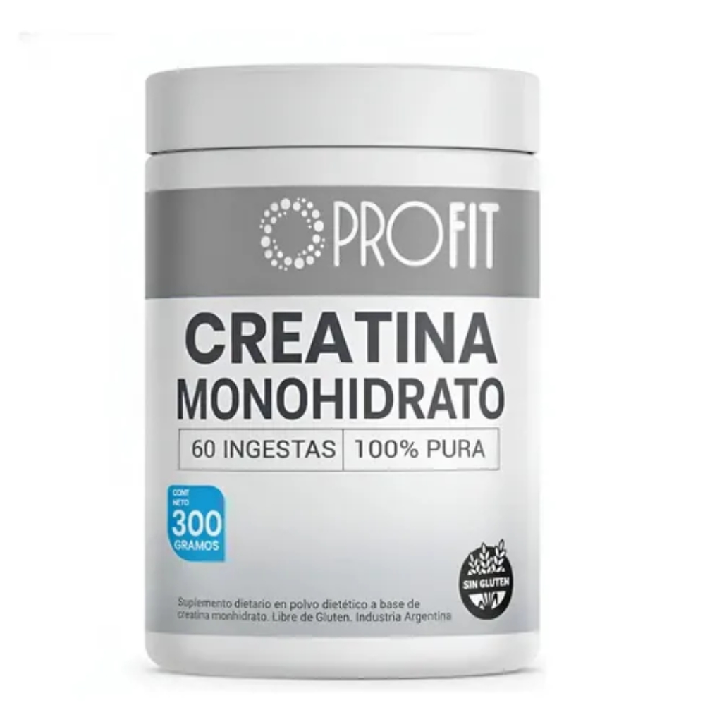 30000 Creatina Profit 100% Pura Monohidrato 300gr - Imagen 1