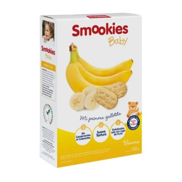 Galletitas Smookies Baby 150gr Snack Bebe Saludable - Imagen 3