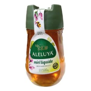 Miel Liquida (pet Frasco) Marca Aleluya 500 Gr.
