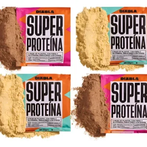 Diabla Super Proteína Glutamina Chocolate Y Vainilla 33gr