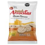 Mini Galletas Arroz Arrocitas Queso Romano Sin Gluten 53g