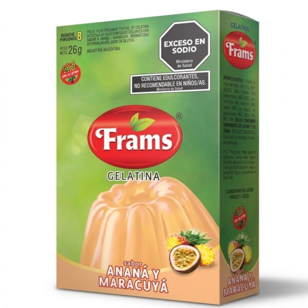 Gelatinas Frams Sin Azucar 26gr - Imagen 10