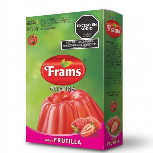 Gelatinas Frams Sin Azucar 26gr - Imagen 9
