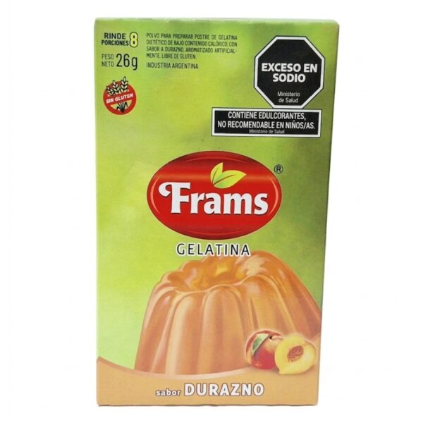Gelatinas Frams Sin Azucar 26gr - Imagen 8