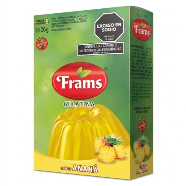 Gelatinas Frams Sin Azucar 26gr - Imagen 5