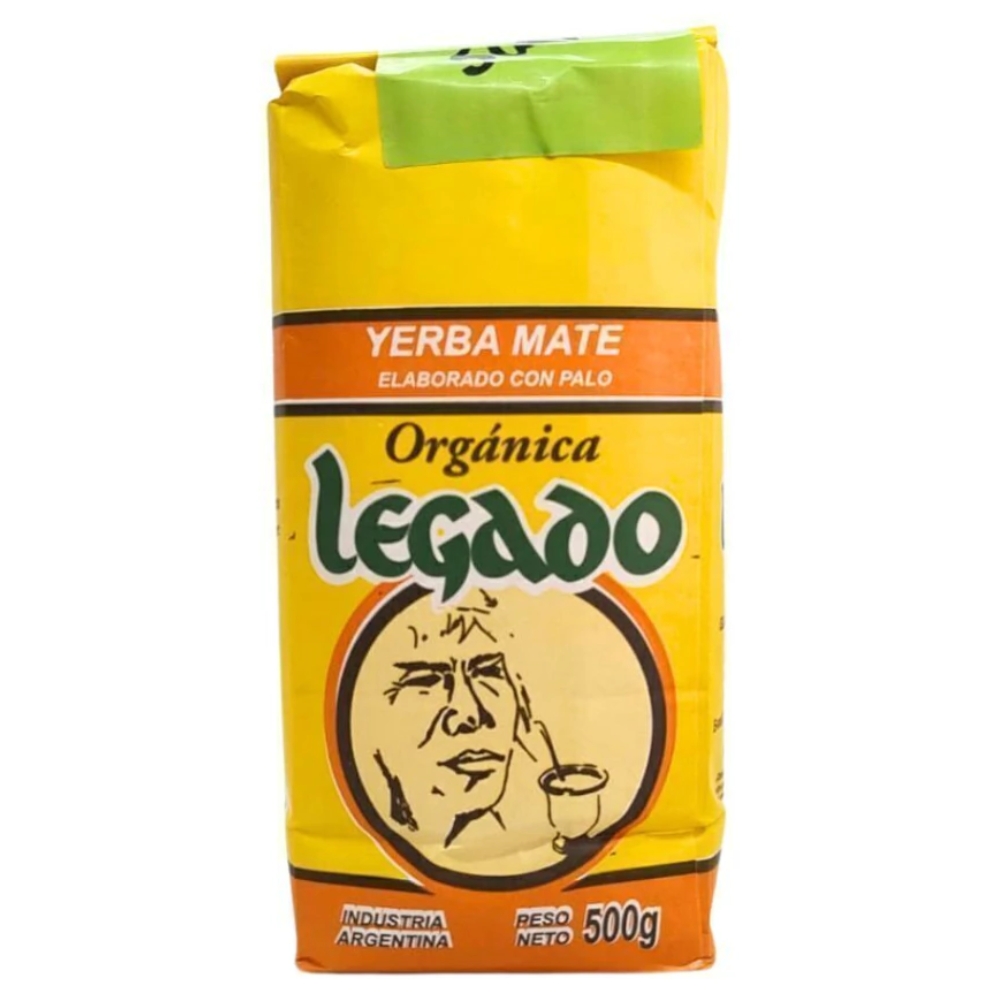 dsawqdsa (5) Yerba Legado Orgánica Con Palo X 500g - Imagen 1